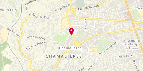 Plan de CARRILLO Olivier, 13 Avenue V Giscard d'Estaing, 63400 Chamalières