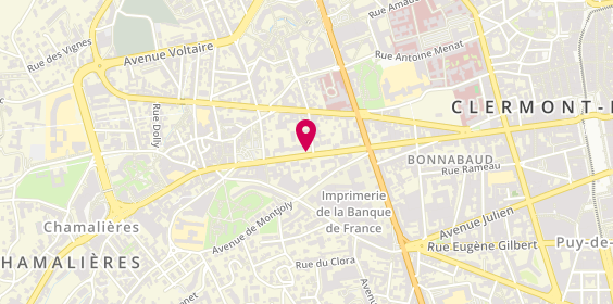 Plan de CARDON Maximilien, 16 Avenue de Royat, 63400 Chamalières