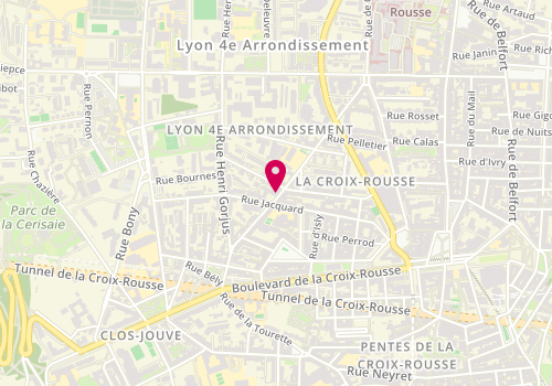 Plan de KATONA Alix, 33 Rue Denfert Rochereau, 69004 Lyon
