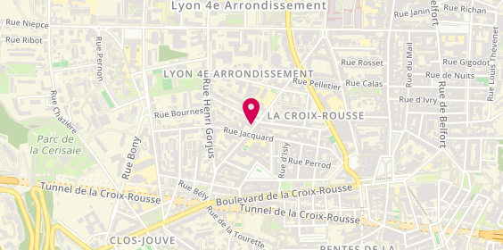 Plan de ARQUEROS Luque Maria Elena, 33 Rue Denfert Rochereau, 69004 Lyon