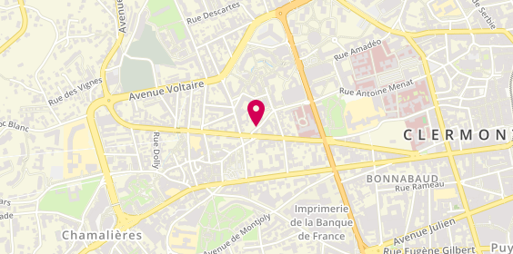 Plan de DUPONT CHATONIER Françoise, 5 Rue Saint André, 63400 Chamalières