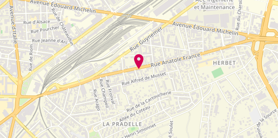 Plan de IONESCU Alexandru, 92 Rue Anatole France, 63000 Clermont-Ferrand