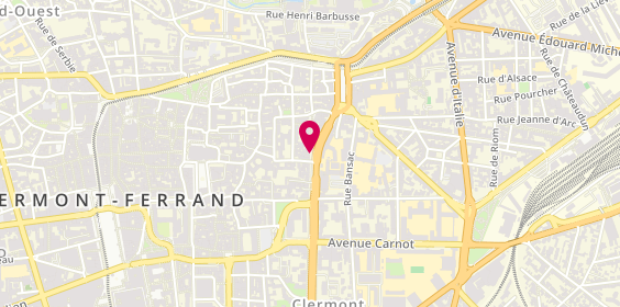 Plan de SARDIN Rémi, 31 Boulevard Trudaine, 63000 Clermont-Ferrand