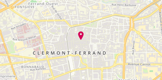 Plan de LATTARD Lionel, 28 Rue des Gras, 63000 Clermont-Ferrand