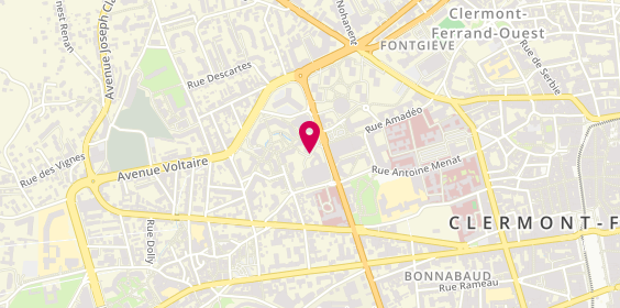 Plan de ARNAUD Camille, 21 Boulevard Berthelot, 63400 Chamalières