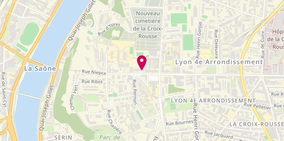 Plan de BRULPORT Marc, 108 Rue Henon, 69004 Lyon