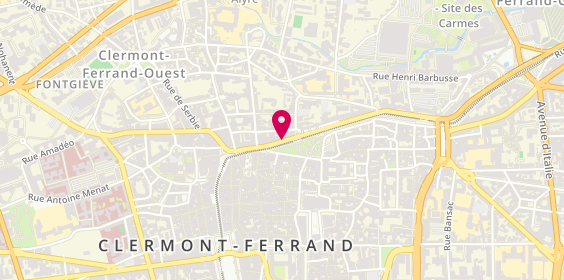 Plan de GRANGE Alexis, 8 Rue Andre Moinier, 63000 Clermont-Ferrand