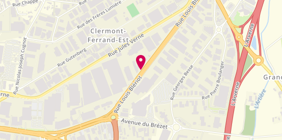 Plan de LASSUS Cécile, 5 Rue Louis Bleriot, 63100 Clermont-Ferrand