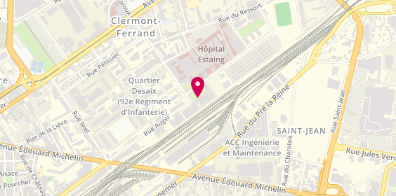 Plan de GENEIX Tanguy, 8 Place Lucie et Raymond Aubrac, 63100 Clermont-Ferrand