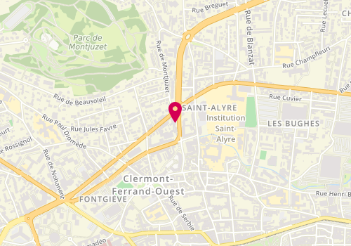 Plan de NOËL Antoine, 15 Rue Gilles Durant, 63000 Clermont-Ferrand