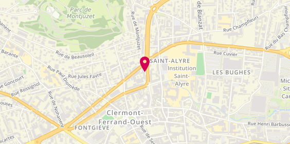 Plan de GILBAUT Charlène, 15 Rue Gilles Durant, 63000 Clermont-Ferrand
