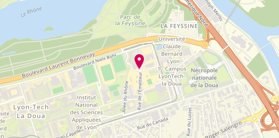 Plan de FAYE-GUILLOT Thomas, 6 Rue de l'Emetteur, 69100 Villeurbanne
