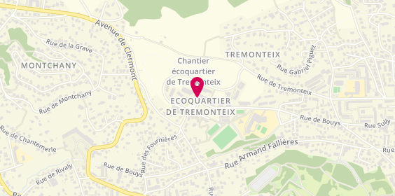 Plan de BREMAUD-JANSSENS Mathilde, 2 Place Paul Eychart, 63100 Clermont-Ferrand