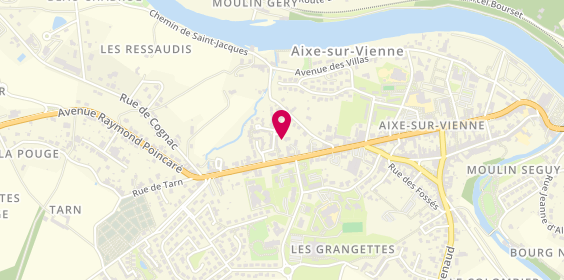 Plan de CARADONNA Stéphane, 30 Bis Avenue Pasteur, 87700 Aixe-sur-Vienne