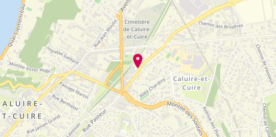 Plan de CARLES Gaël, 15 Avenue du General Leclerc, 69300 Caluire-et-Cuire