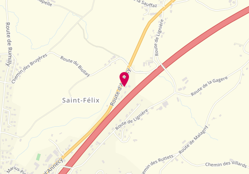 Plan de SOLE Violaine, 424 A Route d'Annecy, 74540 Saint-Félix