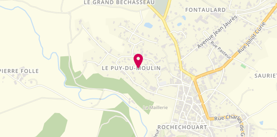 Plan de BONILLA Rodriguez Antonio, 11 Faubourg du Puy du Moulin, 87600 Rochechouart