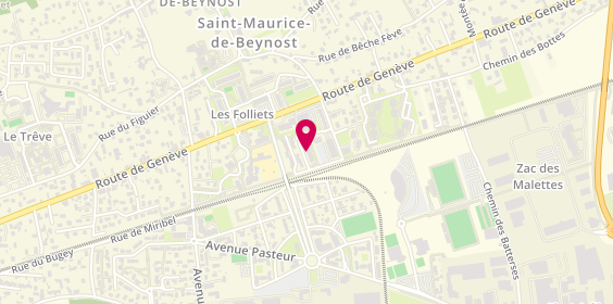 Plan de CRESPO Andrieu Séverine, 4 Rue Honoré de Balzac, 01700 Saint-Maurice-de-Beynost
