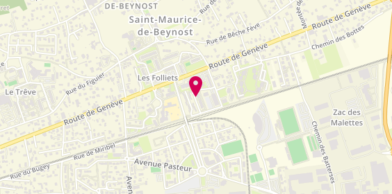 Plan de MATTENET Morgane, 8 Rue Honoré de Balzac, 01700 Saint-Maurice-de-Beynost