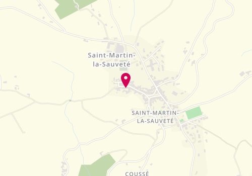 Plan de BARTHOLIN Lucile, 1 Place de la Garenne, 42260 Saint-Martin-la-Sauveté