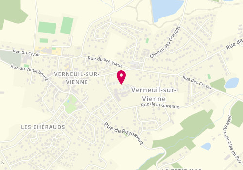 Plan de LE DROFF Camille, 8 Rue de Limoges, 87430 Verneuil-sur-Vienne