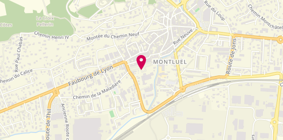 Plan de RONZE Angélique, 85 Promenade des Tilleuls, 01120 Montluel
