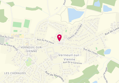 Plan de NEBUS Carmen, 5 Allee des Troubadours, 87430 Verneuil-sur-Vienne