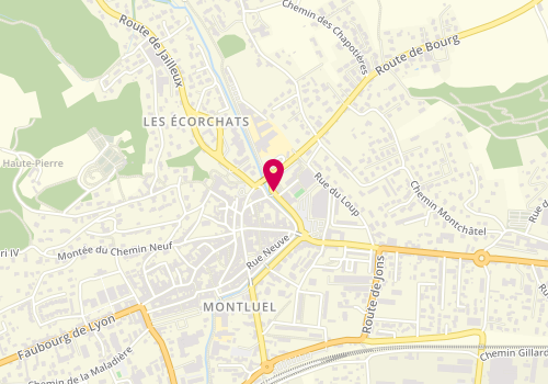 Plan de NOBLOT Maxime, 150 Cours Portelle, 01120 Montluel