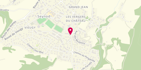 Plan de BAYON Yves, 1 Rue Aimée Mugnier, 74600 Seynod