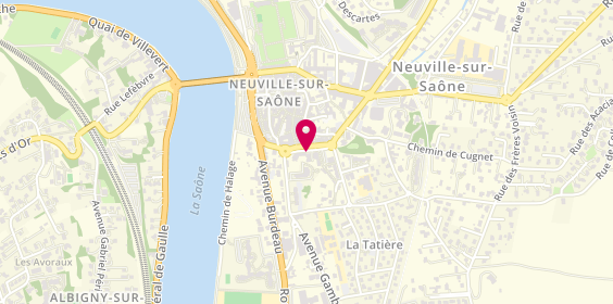 Plan de CAVANIHAC Sylvie, 6 Bis Rue Pierre Dugelay, 69250 Neuville-sur-Saône