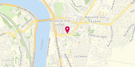Plan de GONNORD Adrien, 13 Rue Pierre Dugelay, 69250 Neuville-sur-Saône