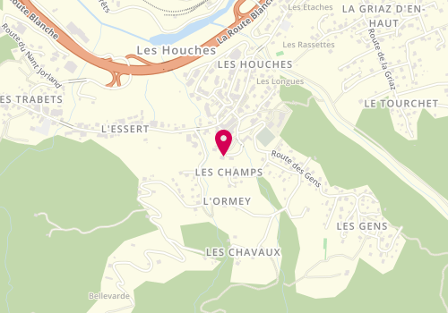 Plan de JOLLET Solène, 37 Impasse du Nant Fresnay, 74310 Les Houches