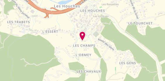 Plan de ARIEY-BONNET Lucie, 47 Impasse du Nant Fresnay, 74310 Les Houches