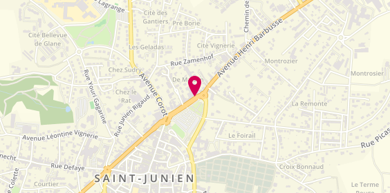Plan de GRI Marino, 25 Bis Avenue Henri Barbusse, 87200 Saint-Junien