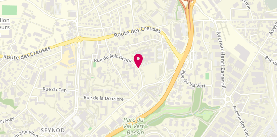 Plan de COUTURIER Rémi, 21 Rue du Bois Gentil, 74600 Annecy