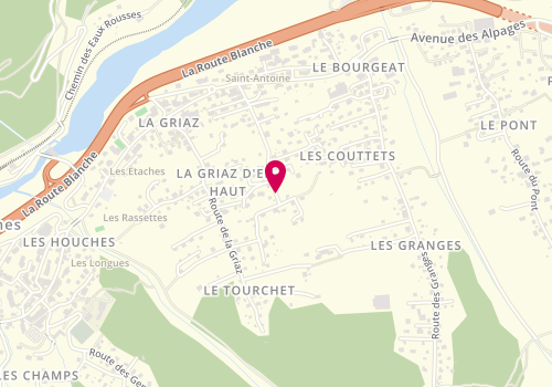 Plan de SOCQUET-CLERC Pauline, 352 Chemin Saint Antoine, 74310 Les Houches