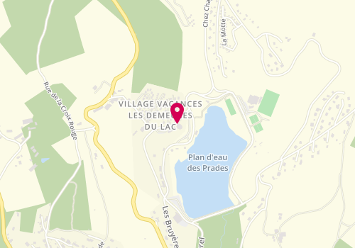 Plan de THOMAS Jacques-Henry, 765 Route du Lac, 63550 Saint-Rémy-sur-Durolle