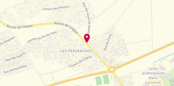 Plan de LABORDE Marie-Eline, 5 Route de Châtel-Guyon, 63200 Riom