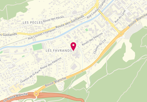 Plan de JACQUEMARD Philippe, 509 Route des Pellerins, 74400 Chamonix-Mont-Blanc