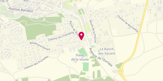 Plan de MARTINEZ Sophie, 34 Route de Riom, 63140 Châtel-Guyon