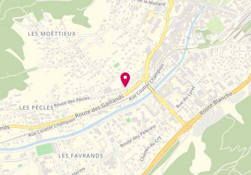 Plan de TERRASSE Marjorie, 118 Route du Pecles, 74400 Chamonix-Mont-Blanc