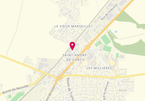 Plan de PUCELLE Laure, 60 Rue de la Bergerie, 01390 Saint-André-de-Corcy