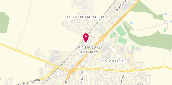 Plan de CHIZAT Margot, 60 Rue de la Bergerieclhoe, 01390 Saint-André-de-Corcy
