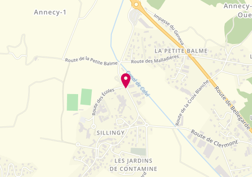 Plan de LEROY Etienne, 230 Route du Pont du Tresor, 74330 Sillingy