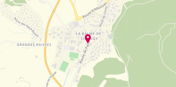 Plan de ARNAUD Isabelle, 28 Route de Paris, 74330 La Balme-de-Sillingy
