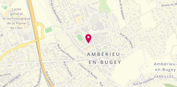 Plan de ANDRÈS CAPELA Ana, 2 Place Jules Ferry, 01500 Ambérieu-en-Bugey
