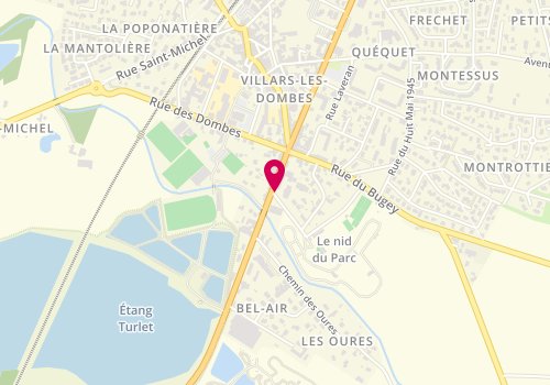 Plan de MOREL Juliette, 32 Avenue des Nations, 01330 Villars-les-Dombes