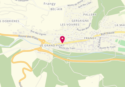 Plan de RENAR Léo, 432 C Rue du Grand Pont, 74270 Frangy