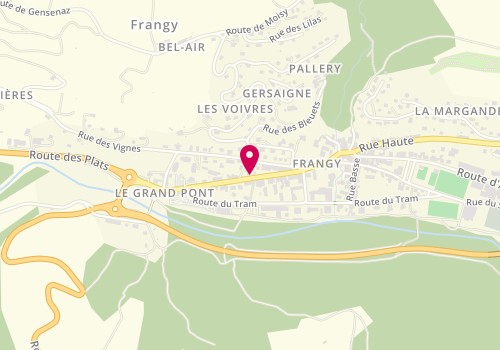 Plan de LESCURE Coline, 192 Route du Grand Pont, 74270 Frangy
