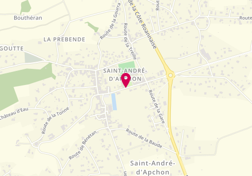 Plan de SICHERE Marion, 4 Rue Pierre Durantet, 42370 Saint-André-d'Apchon